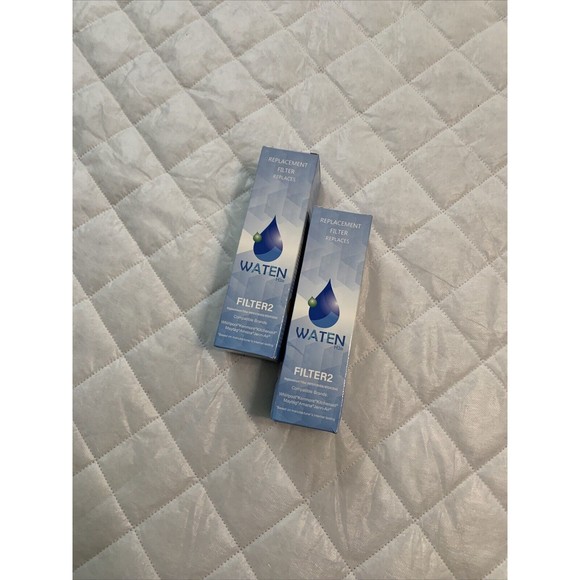 WATEN H2o #2 2 pak Replacement Water Filters W10413645A W10413645 EDR2RXD1 - Picture 16 of 16